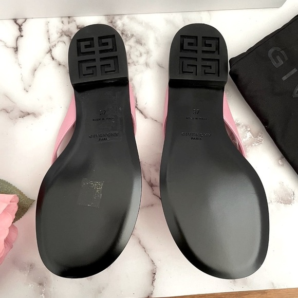 🆕 Authentic Givenchy Pink G Chain Buckle Sandals (SZ 37) - Picture 4 of 12
